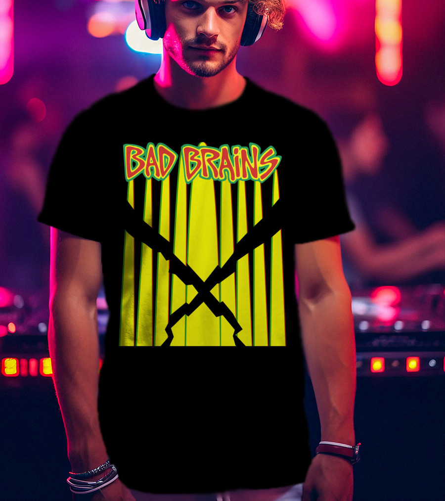 Bad Brains Iconic Yellow T-Shirt