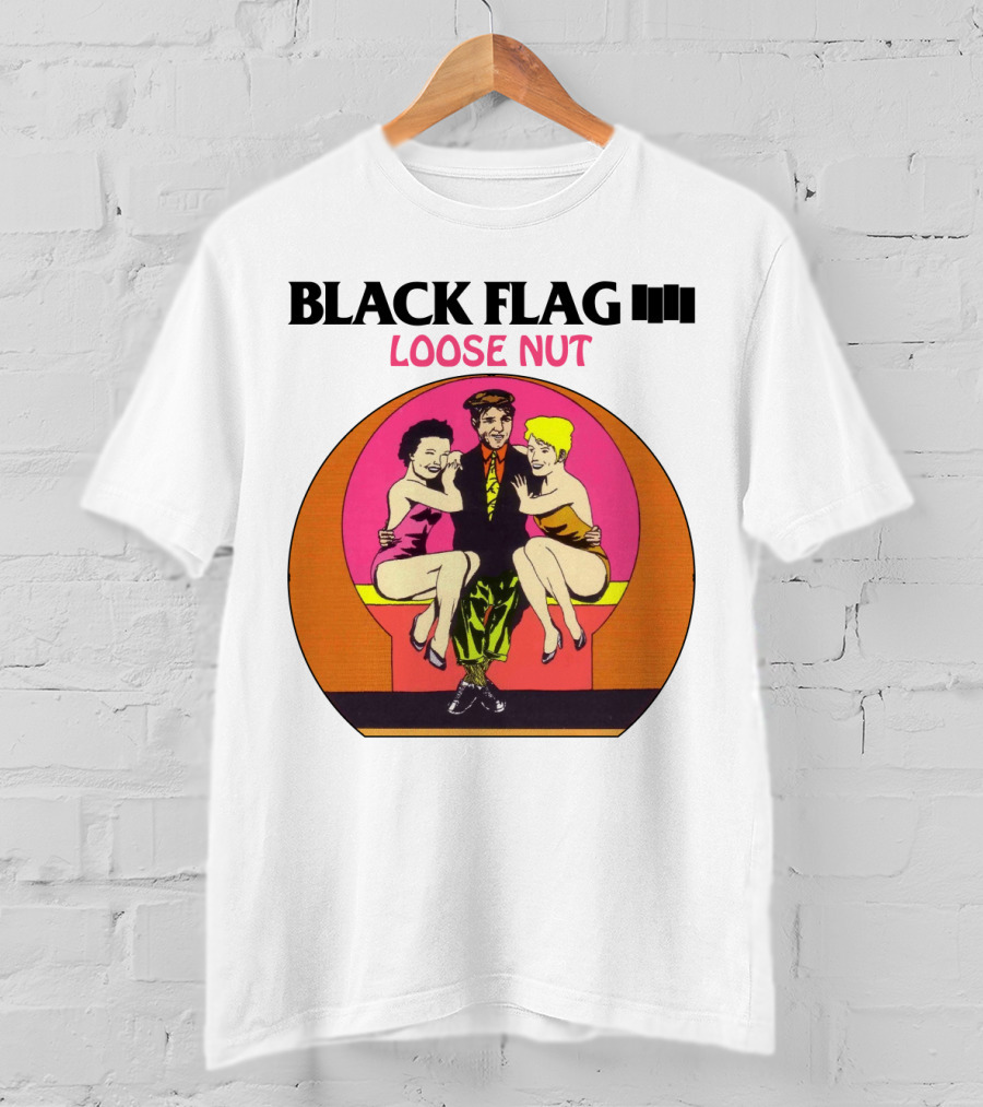Black Flag Loose Nut Album Cover Art T-Shirt