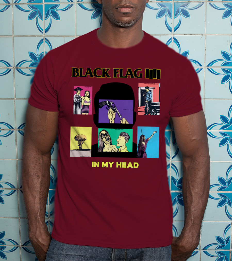 Black Flag Iiii In My Head T-Shirt