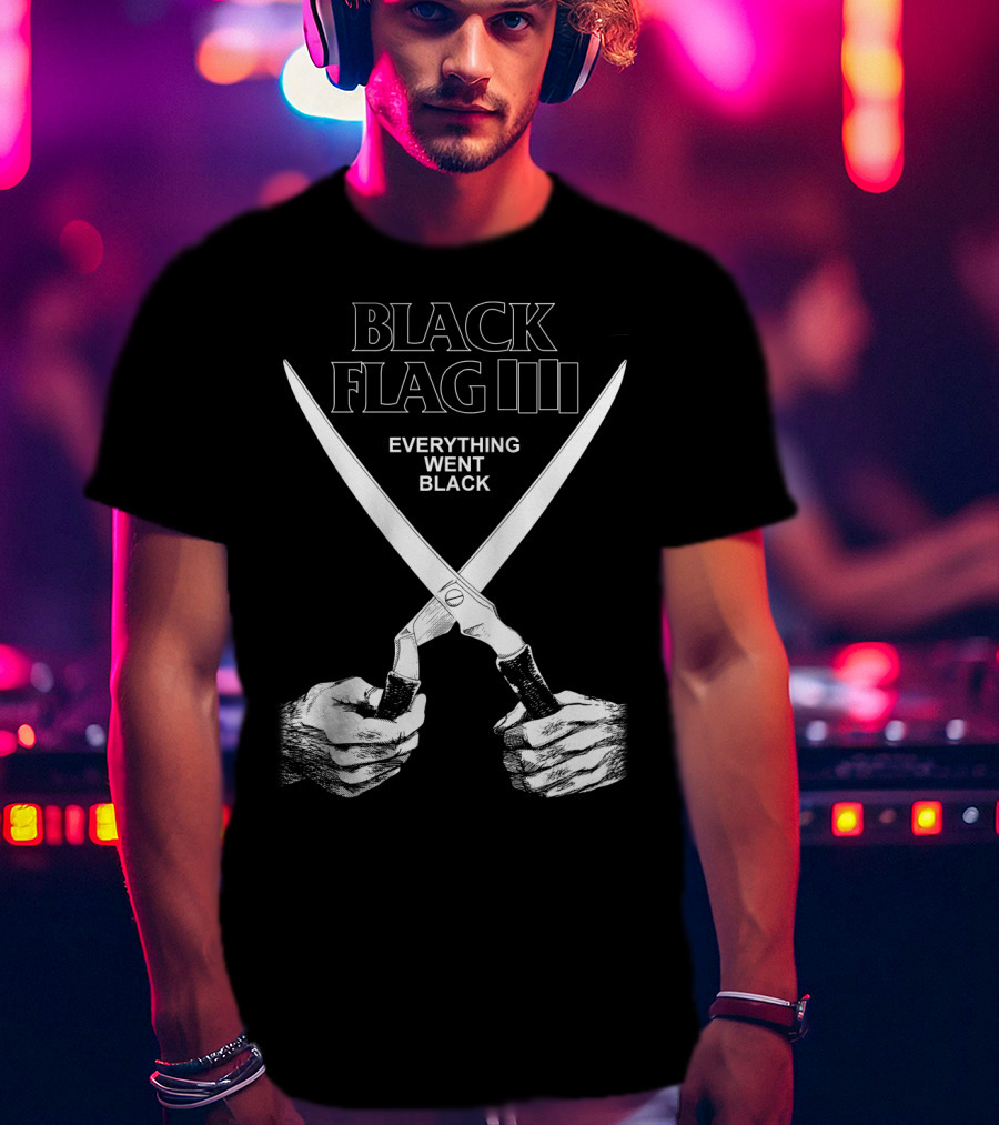 Black Flag Iii Everything Went Black T-Shirt