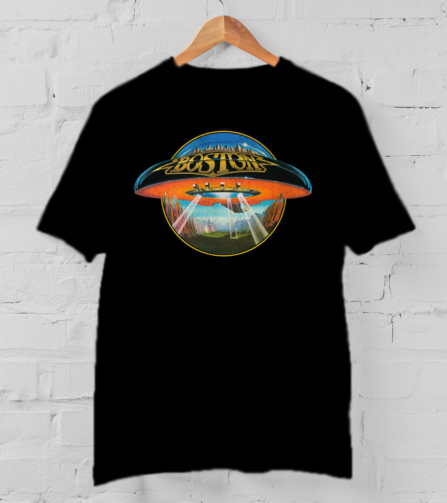 Boston Rock Band Ufo Album Imagery Bt 06 - Don't Look Back T-Shirt