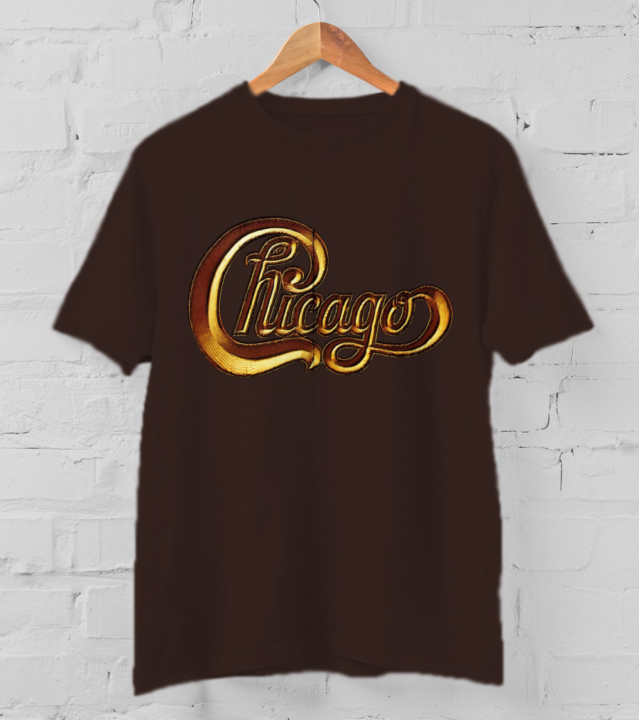Chicago Gold Script T-Shirt