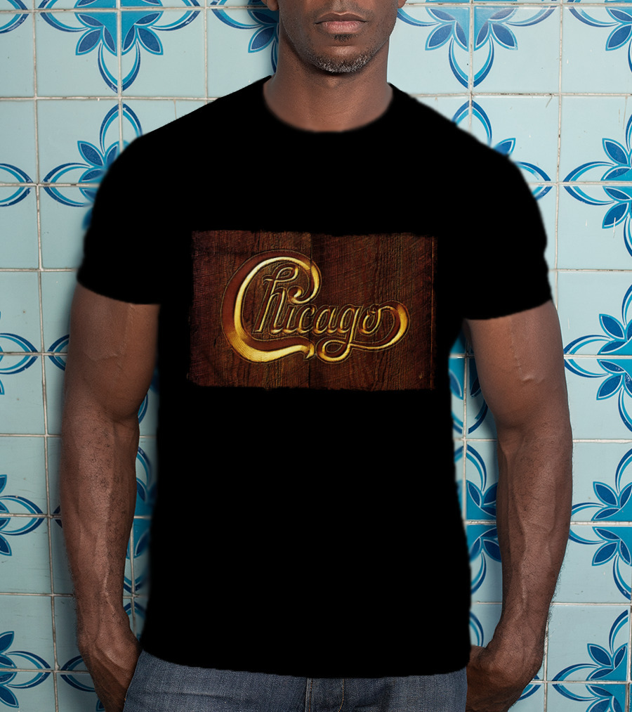 Chicago Ccg 05 Vintage Wood Style T-Shirt