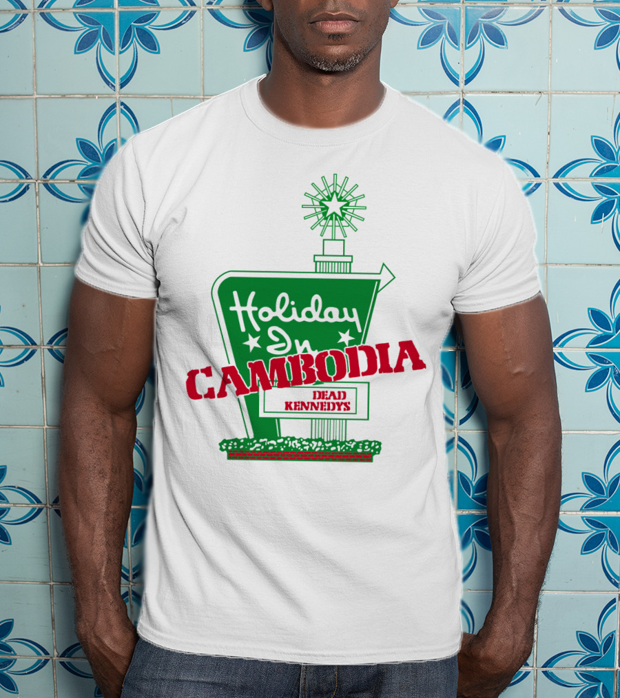 Holiday In Cambodia Dead Kennedys Iconic Sign T-Shirt