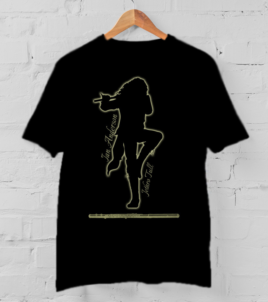Ian Anderson Jethro Tull Flute T-Shirt