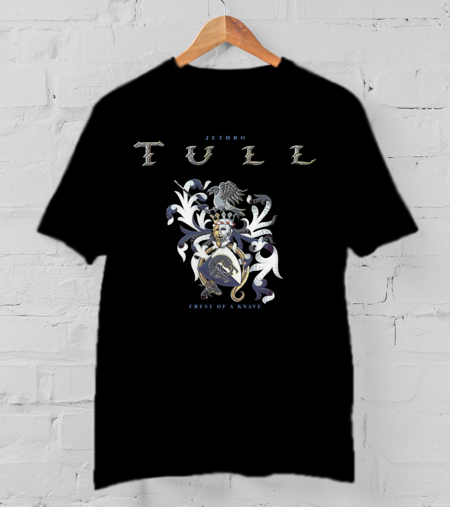 Jethro Tull Crest Of A Knave Medieval Emblem Album Art T-Shirt
