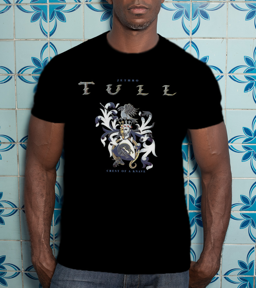 Jethro Tull Crest Of A Knave Medieval Emblem Album Art T-Shirt