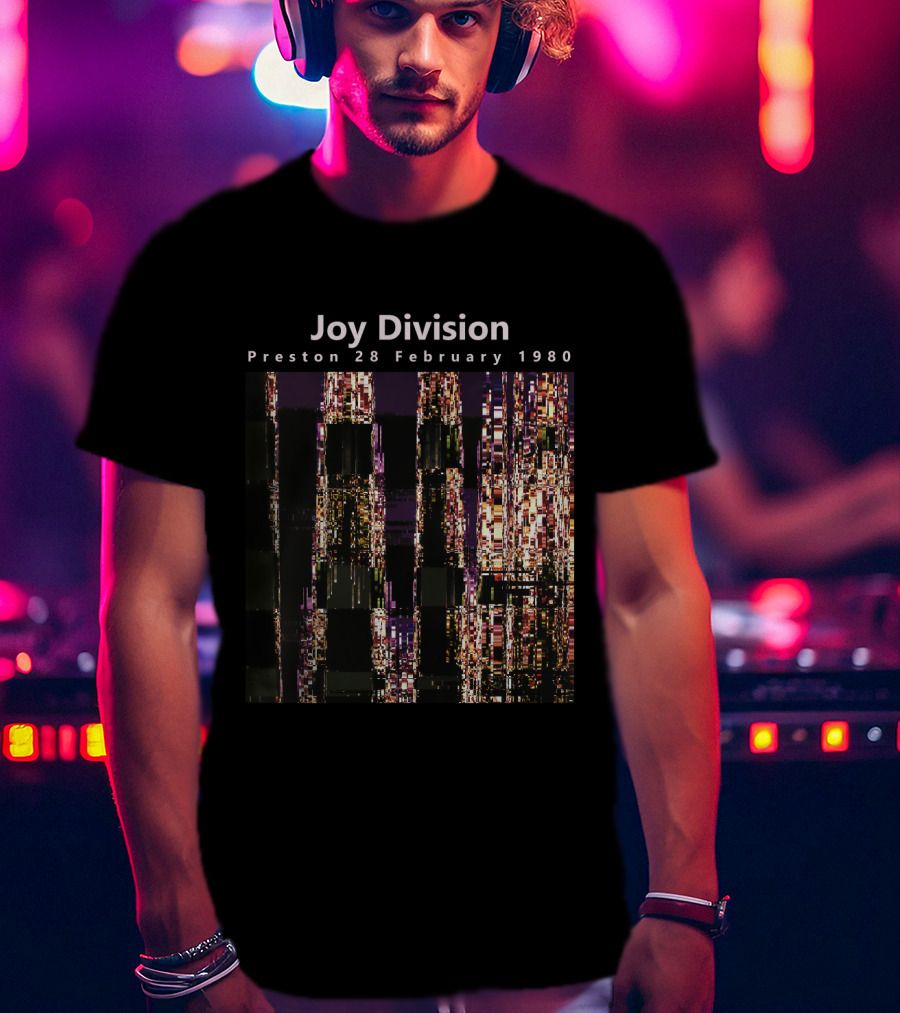 Joy Division Preston 28 February 1980 T-Shirt