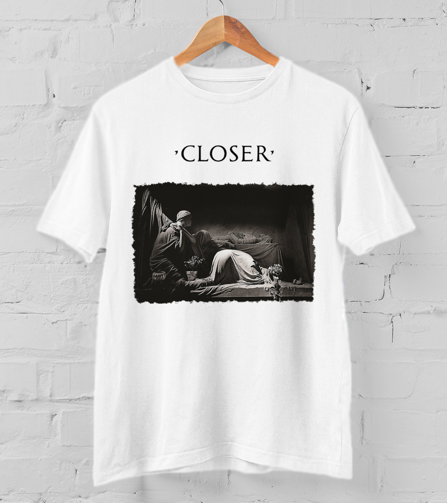 Joy Division Closer Album Cover Artistic Rendition T-Shirt