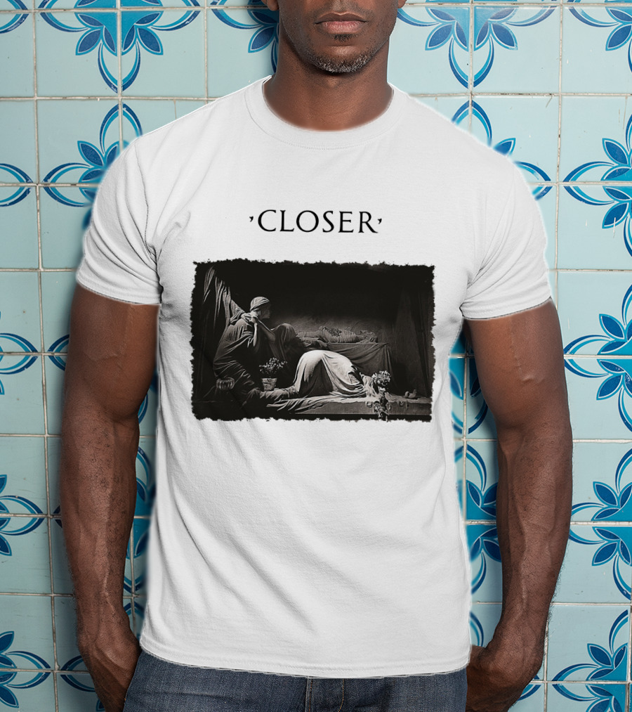 Joy Division Closer Album Cover Artistic Rendition T-Shirt