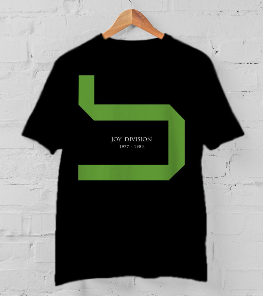 Joy Division 1977 - 1980 Green Abstract Symbol T-Shirt