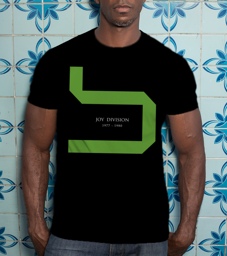Joy Division 1977 - 1980 Green Abstract Symbol T-Shirt
