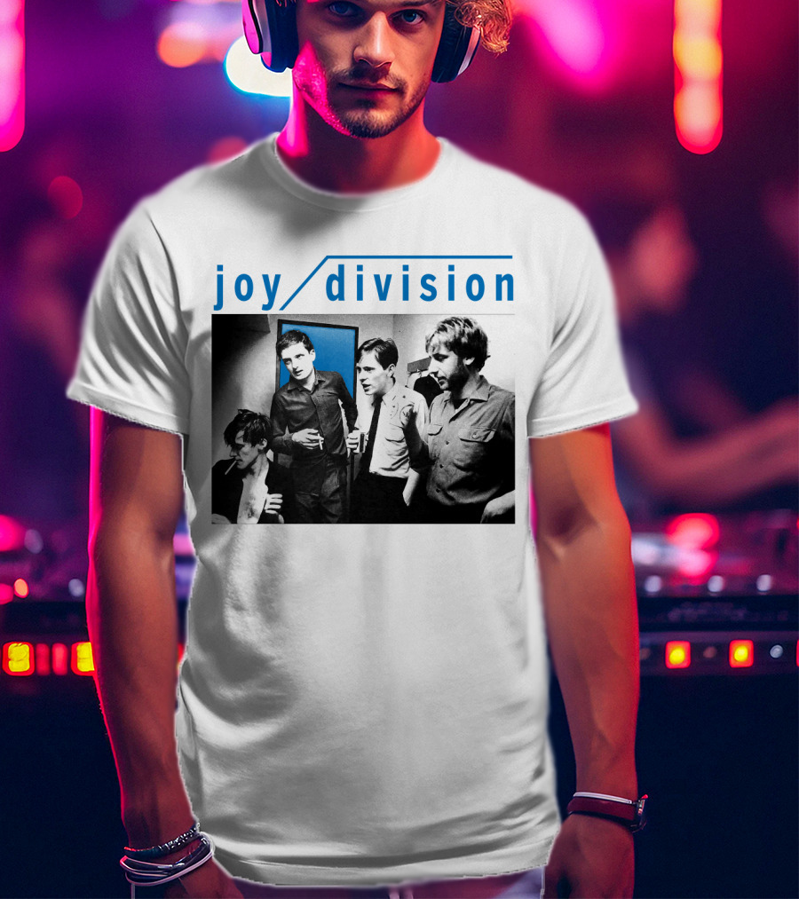 Joy Division Band Vintage Group Photo T-Shirt