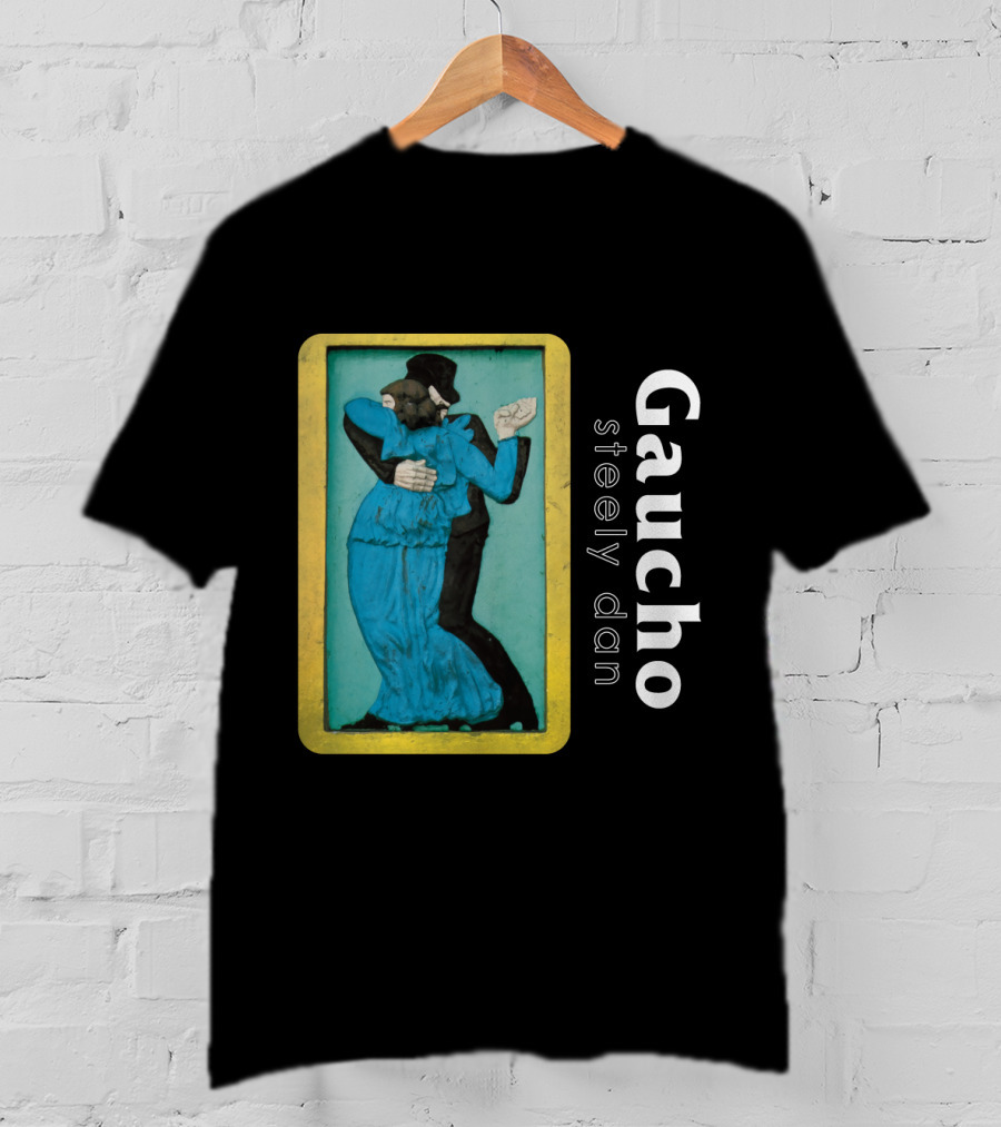 Gaucho Steely Dan Dancing Couple Artwork T-Shirt