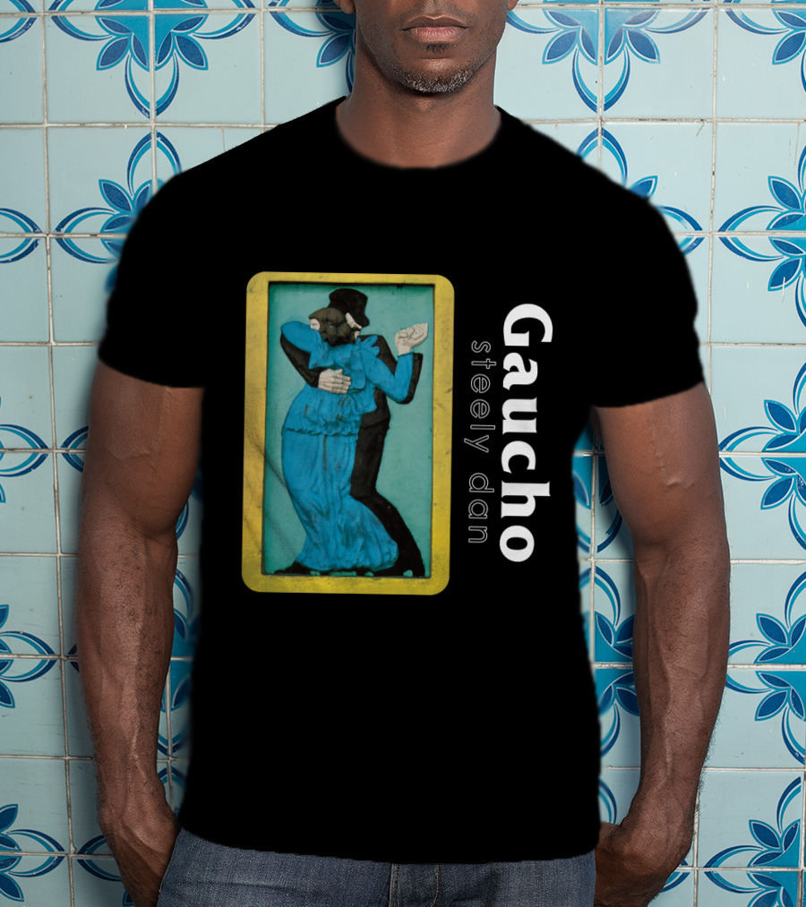 Gaucho Steely Dan Dancing Couple Artwork T-Shirt