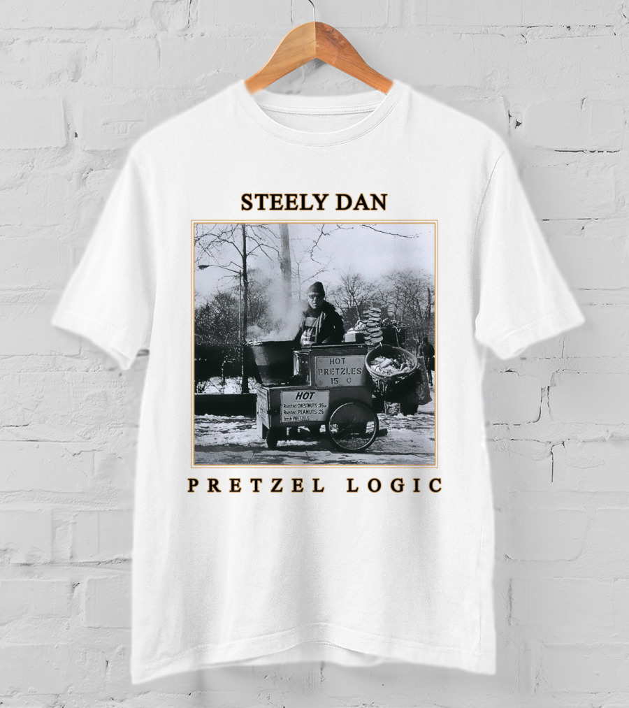 Steely Dan Pretzel Logic Hot Pretzels 15 Cents T-Shirt