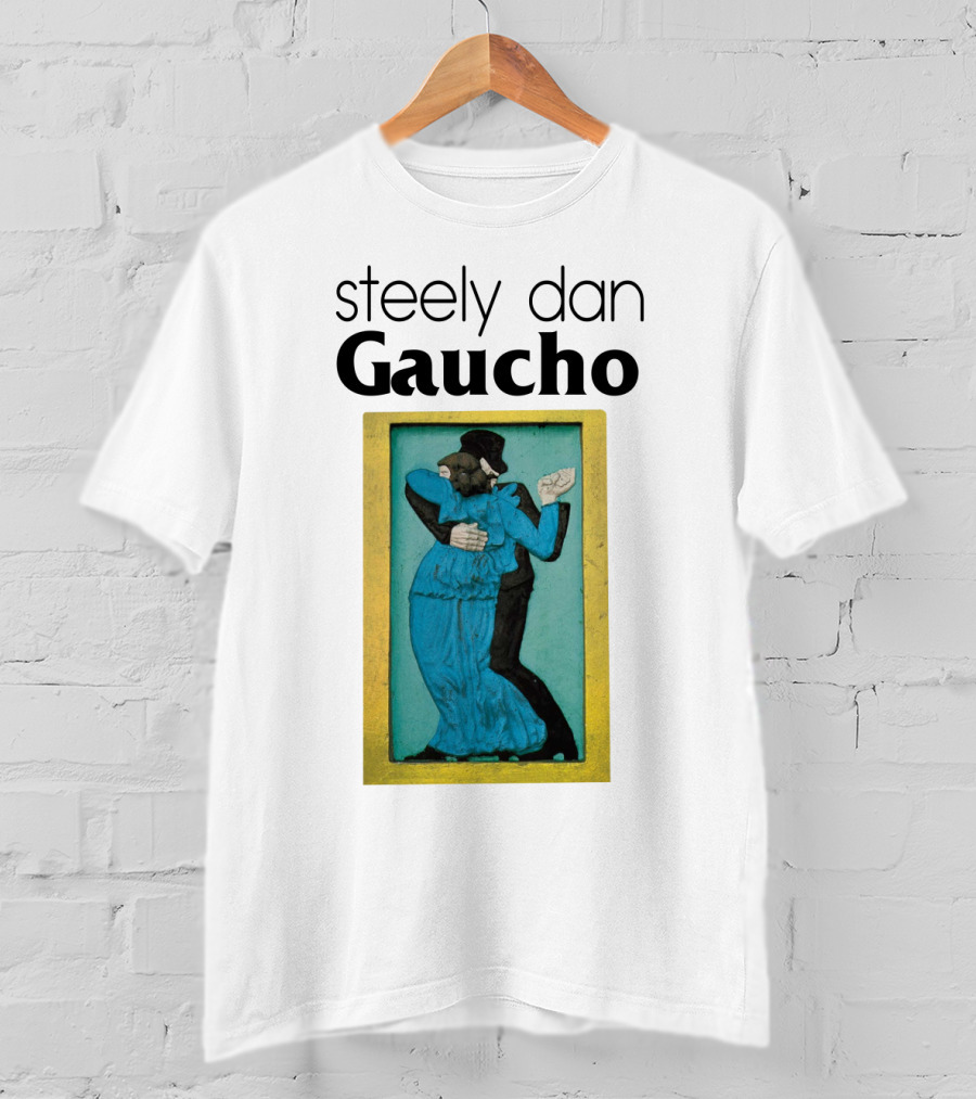 Steely Dan Gaucho Dancing Couple Iconic Album Artwork T-Shirt