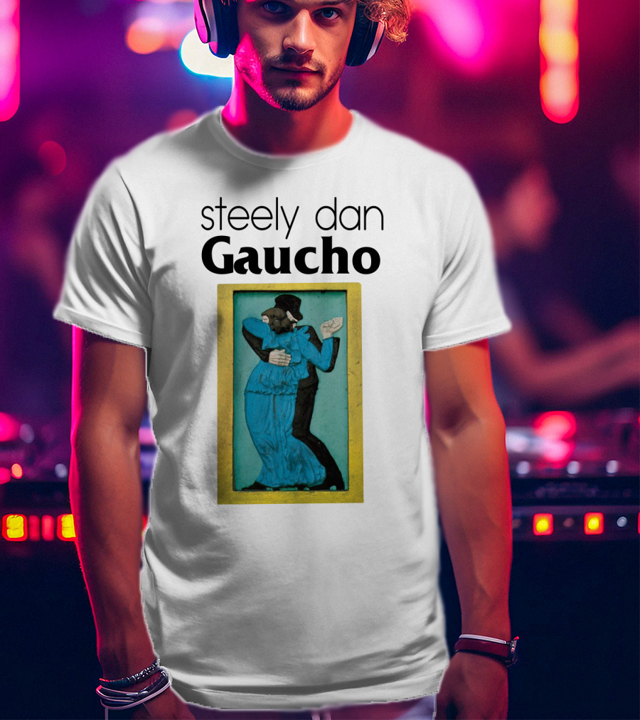 Steely Dan Gaucho Dancing Couple Iconic Album Artwork T-Shirt