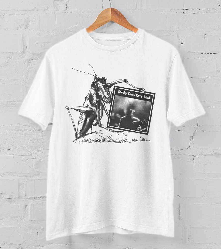 Steely Dan Katy Lied Album Cover Illustration Mantid T-Shirt