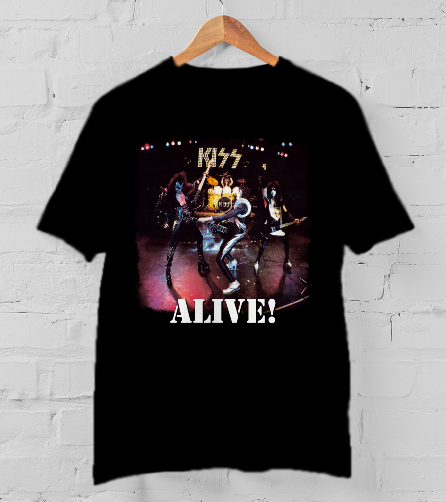 Kiss Alive! Concert Performance Scene T-Shirt