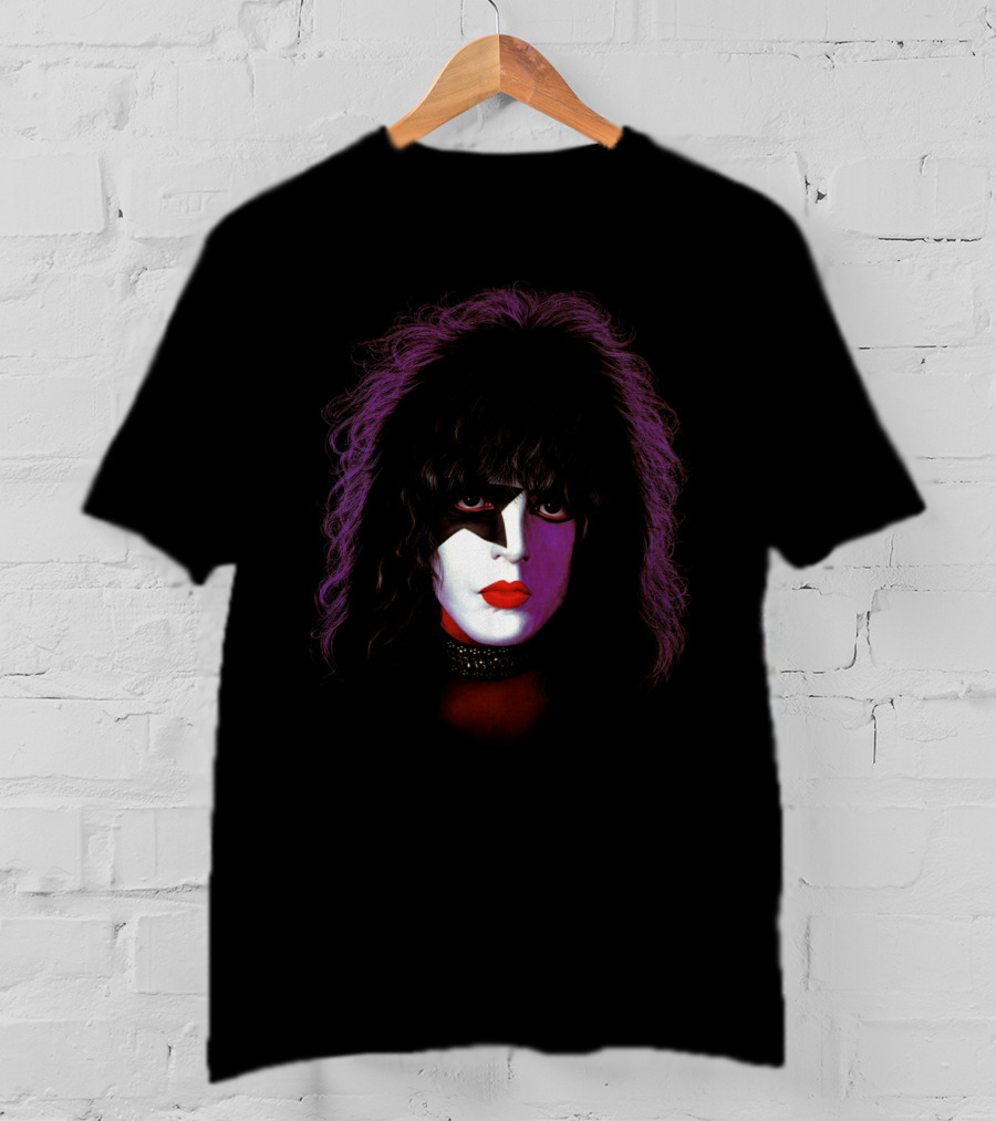Ki (34) Paul Stanley Starchild Makeup Face T-Shirt