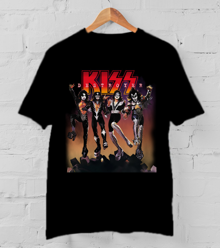 Kiss Destroyer Album Cover Art T-Shirt