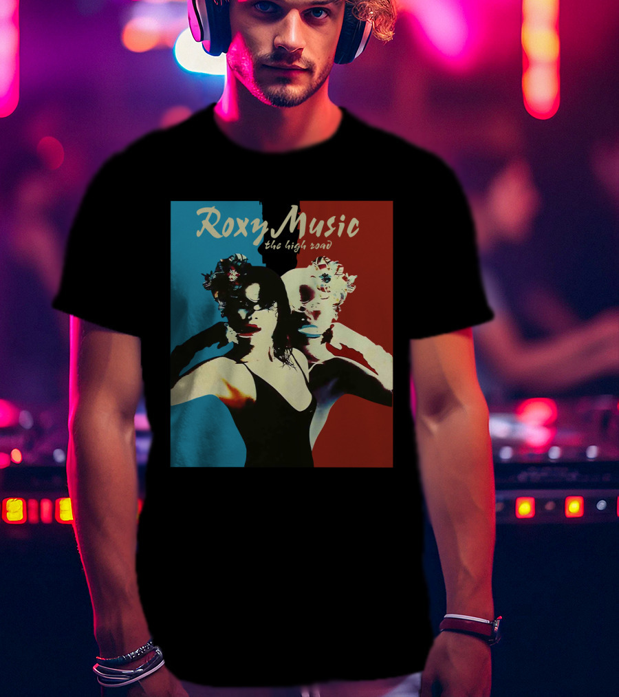 Roxy Music The High Road Dual-Tone T-Shirt