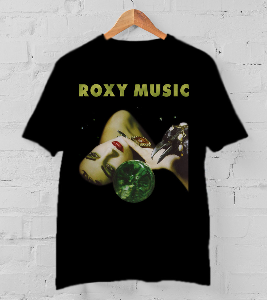 Roxy Music Vintage Album Cover Art T-Shirt