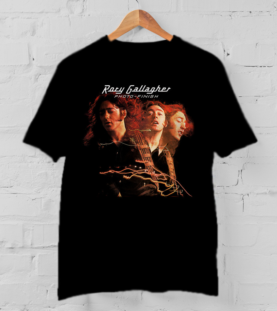 Rory Gallagher Photo-Finish Album Cover T-Shirt