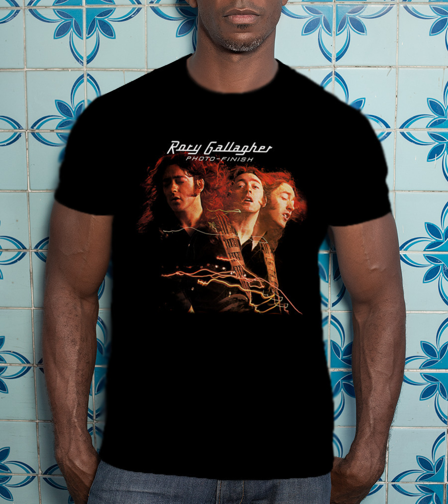 Rory Gallagher Photo-Finish Album Cover T-Shirt