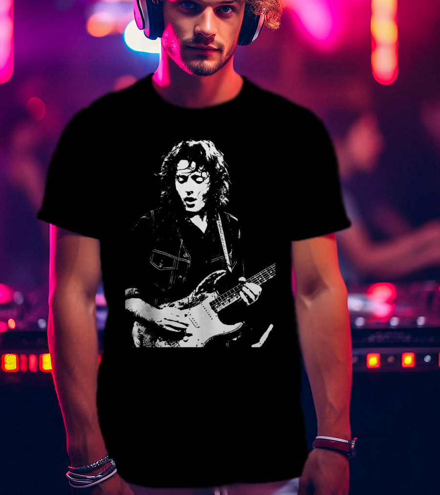 Electric Guitar Performance T-Shirt