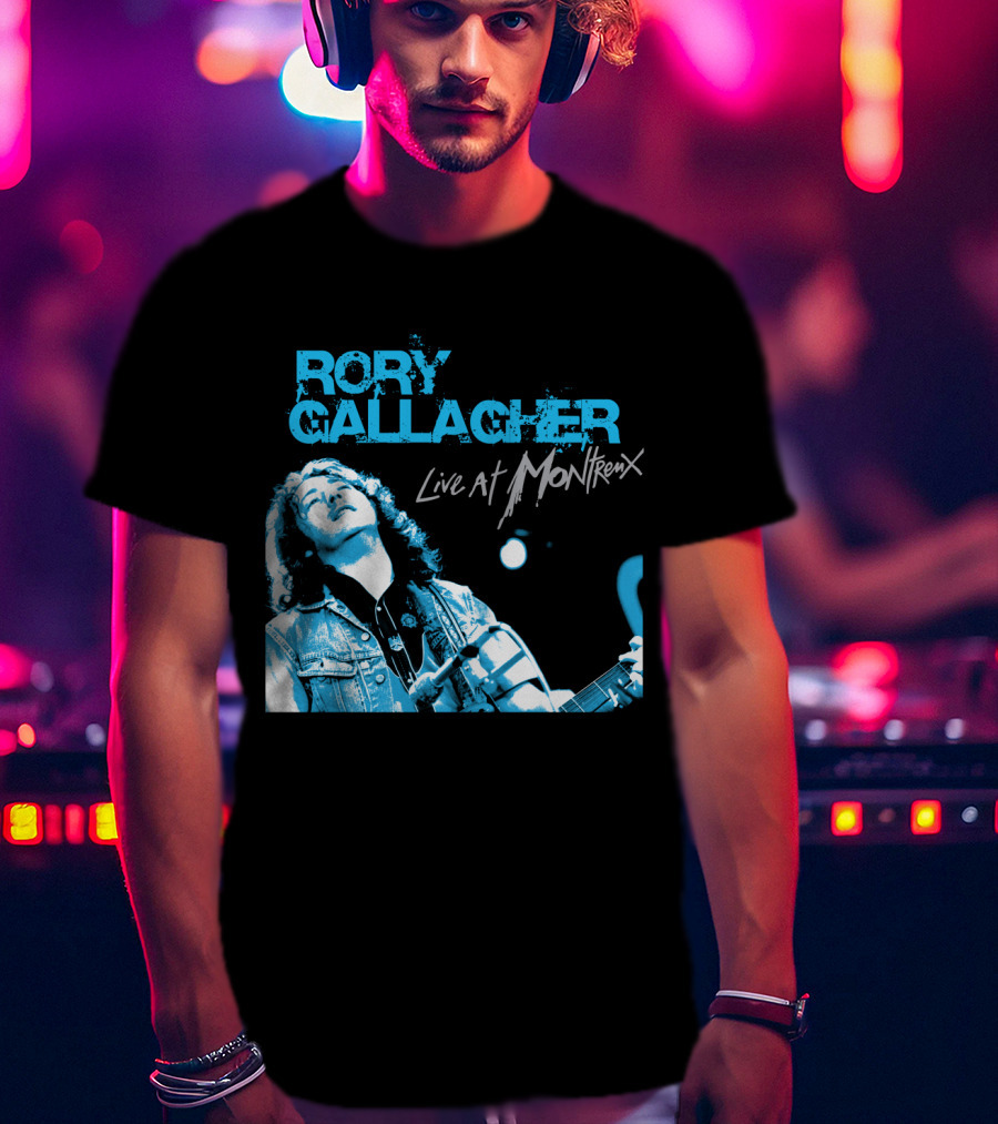 Rory Gallagher Live At Montreux T-Shirt