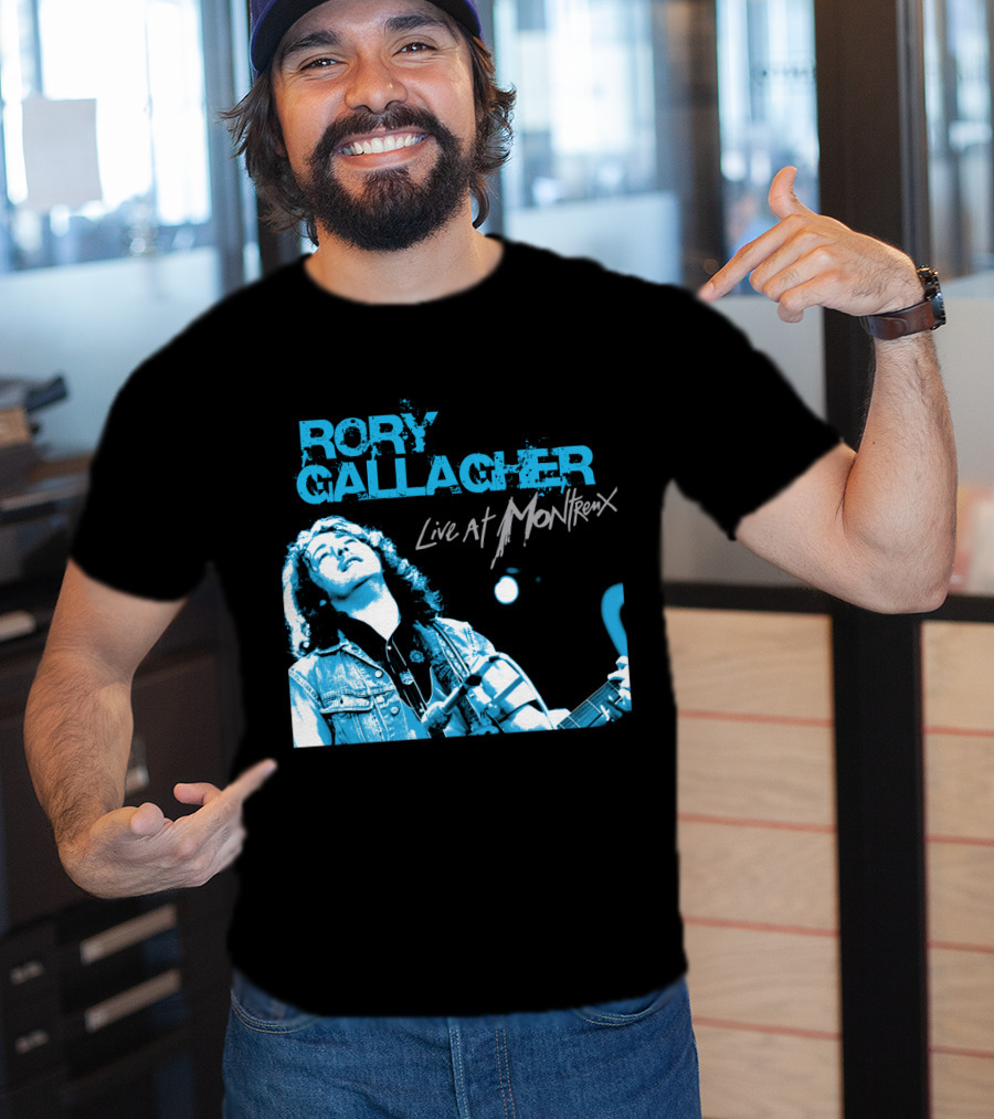 Rory Gallagher Live At Montreux T-Shirt