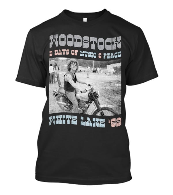 Woodstock 3 Days Of Music & Peace White Lake '69 T-Shirt
