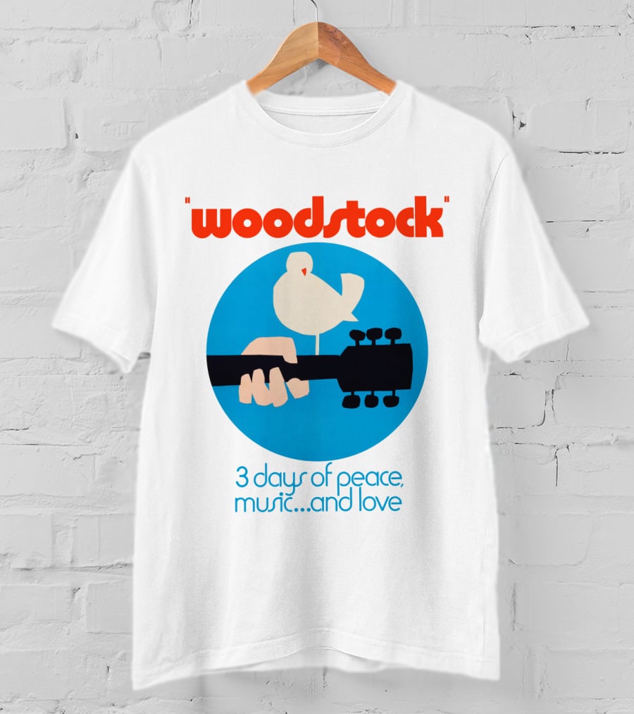 Woodstock 3 Days Of Peace Music And Love T-Shirt