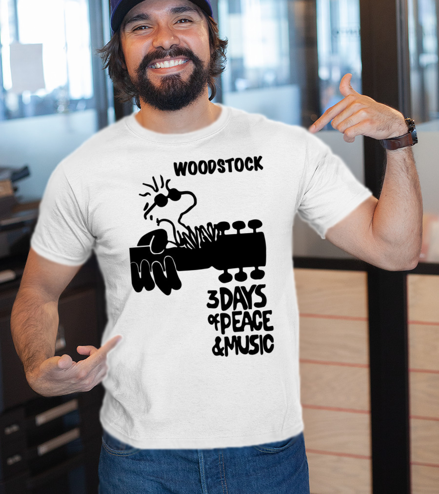 Woodstock 3 Days Of Peace & Music Ws69 T-Shirt