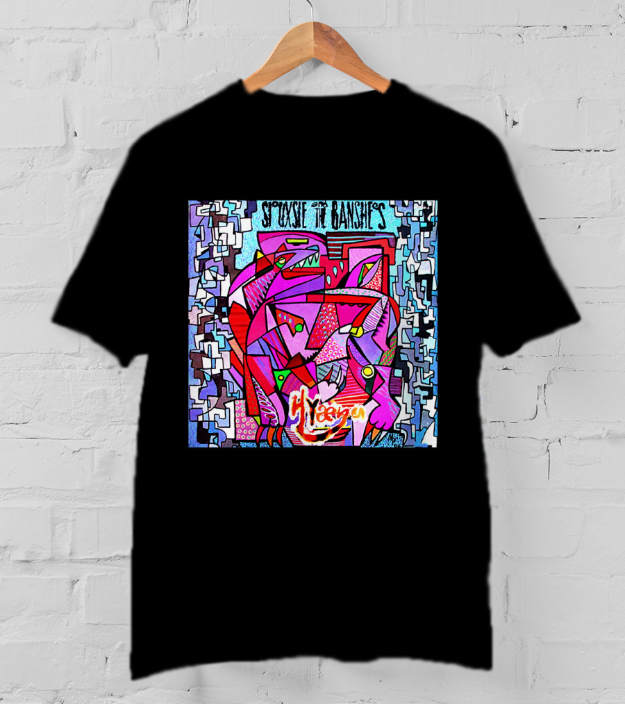 Siouxsie And The Banshees Hyaena Abstract Art T-Shirt