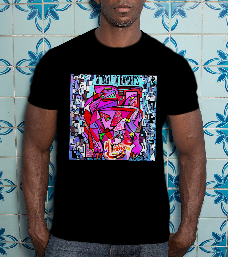 Siouxsie And The Banshees Hyaena Abstract Art T-Shirt