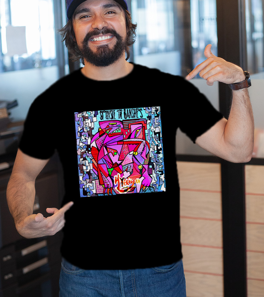 Siouxsie And The Banshees Hyaena Abstract Art T-Shirt