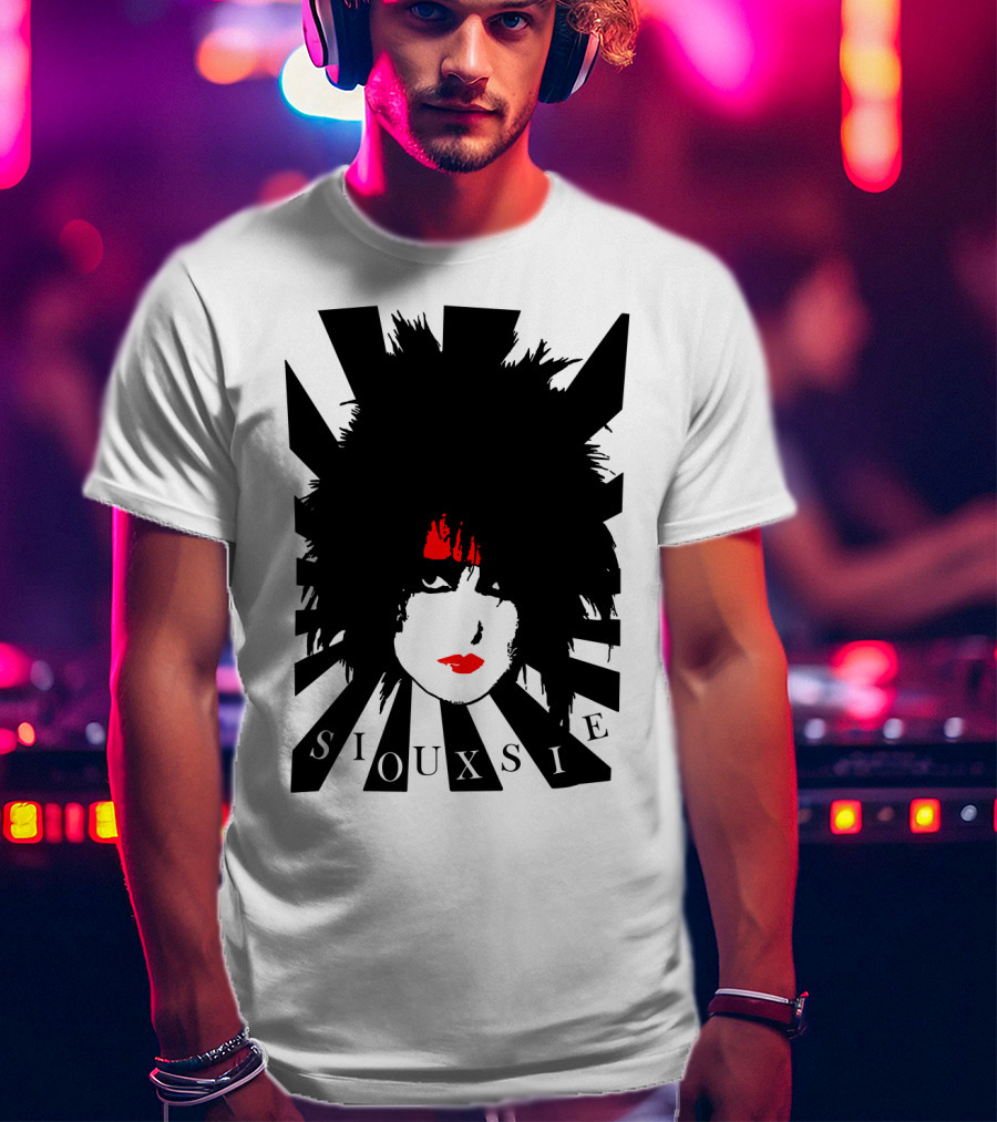 Siouxsie Banshees Style Bold T-Shirt
