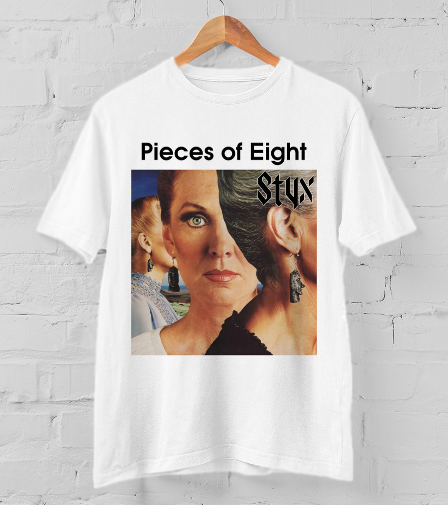Pieces Of Eight Styx Album Artwork T-Shirt
