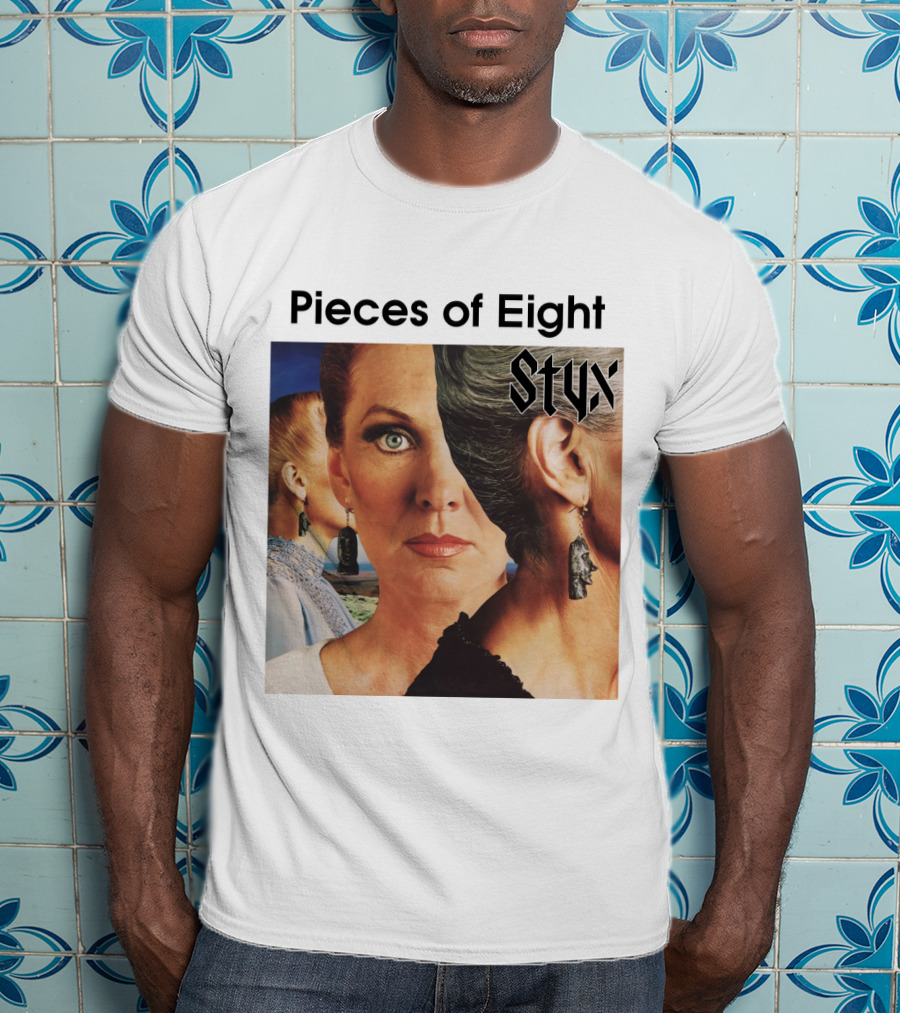 Pieces Of Eight Styx Album Artwork T-Shirt