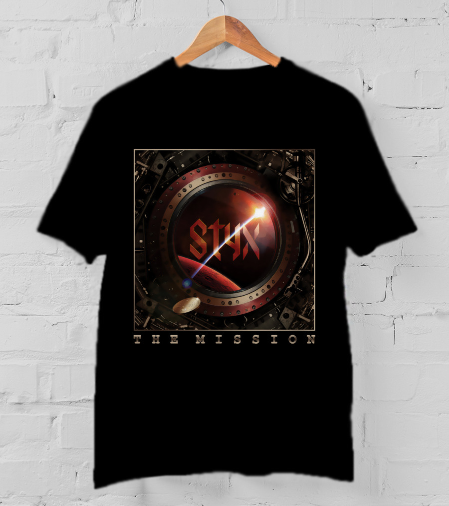 Styx The Mission Spacecraft Window T-Shirt