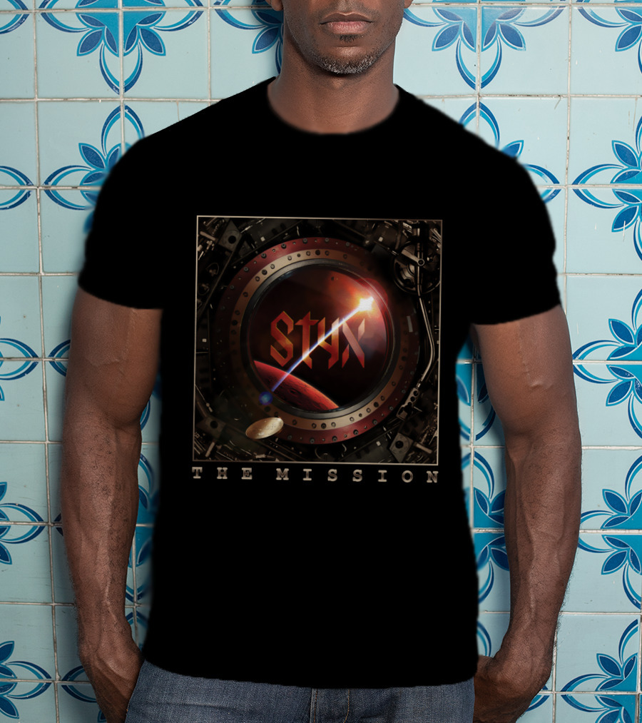 Styx The Mission Spacecraft Window T-Shirt