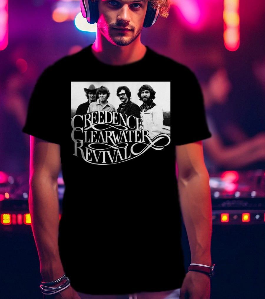 Creedence Clearwater Revival Band Photo Classic T-Shirt