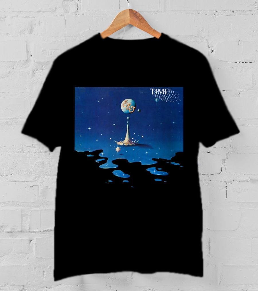 Elo Time Album Cover Space Scene T-Shirt