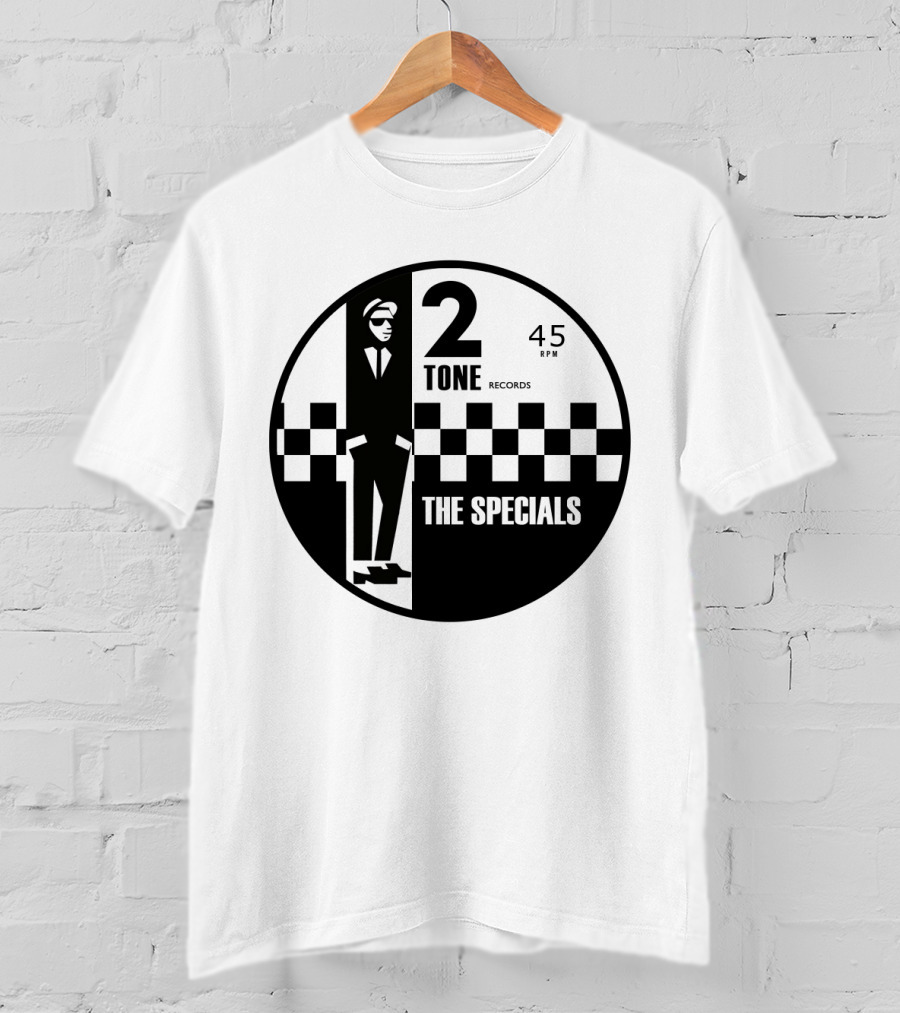 The Specials 2 Tone Records 45 Rpm T-Shirt