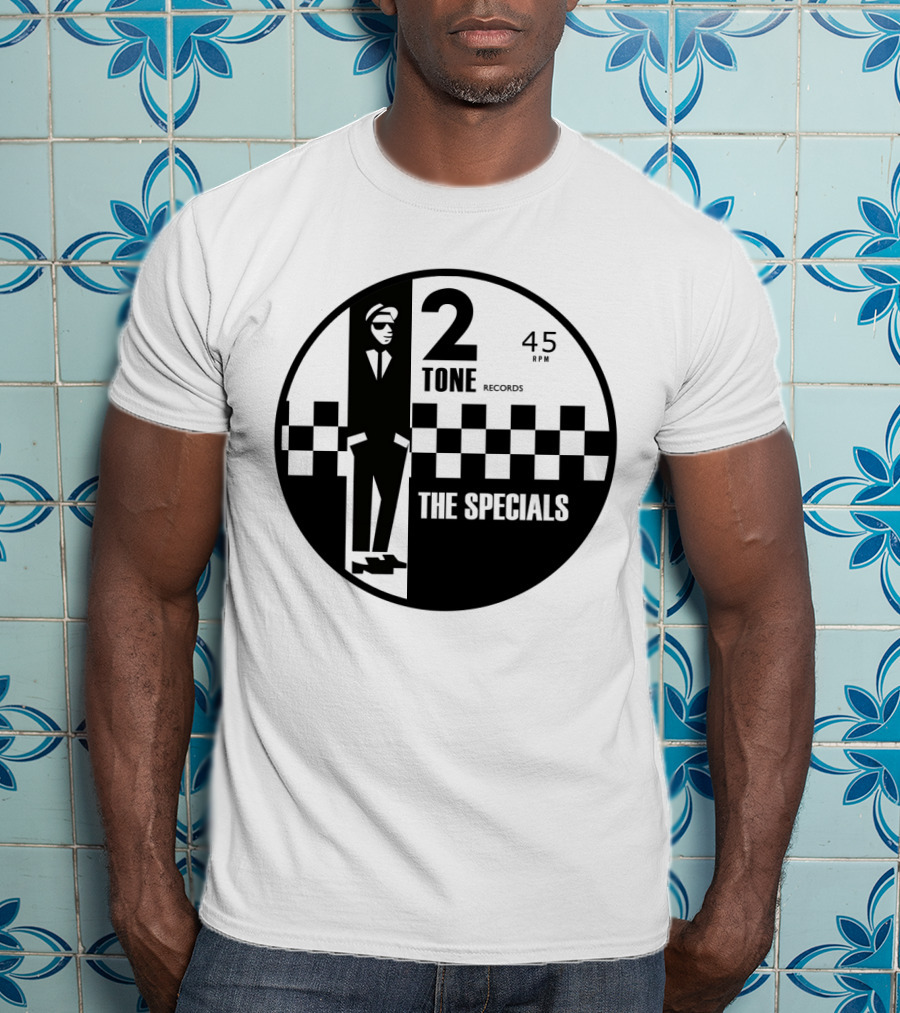 The Specials 2 Tone Records 45 Rpm T-Shirt
