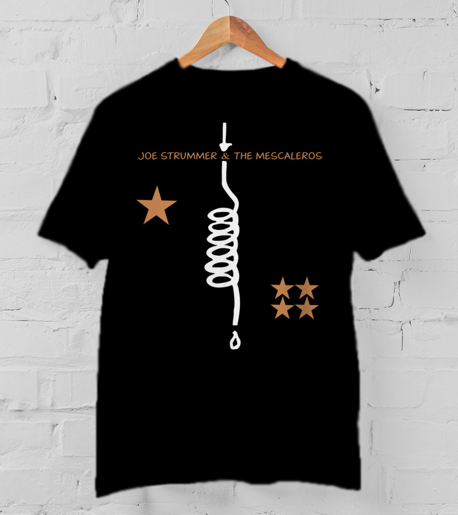 Joe Strummer & The Mescaleros Star Spiral Iconography T-Shirt