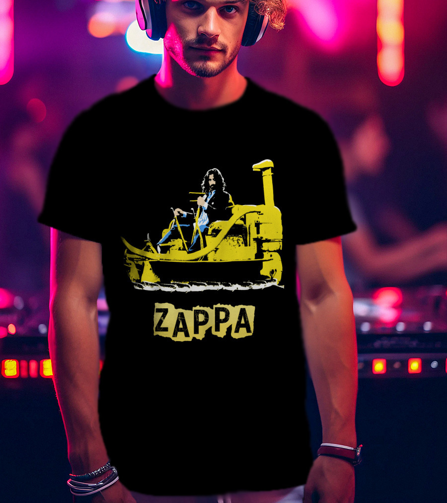 Zappa Bulldozer Yellow T-Shirt